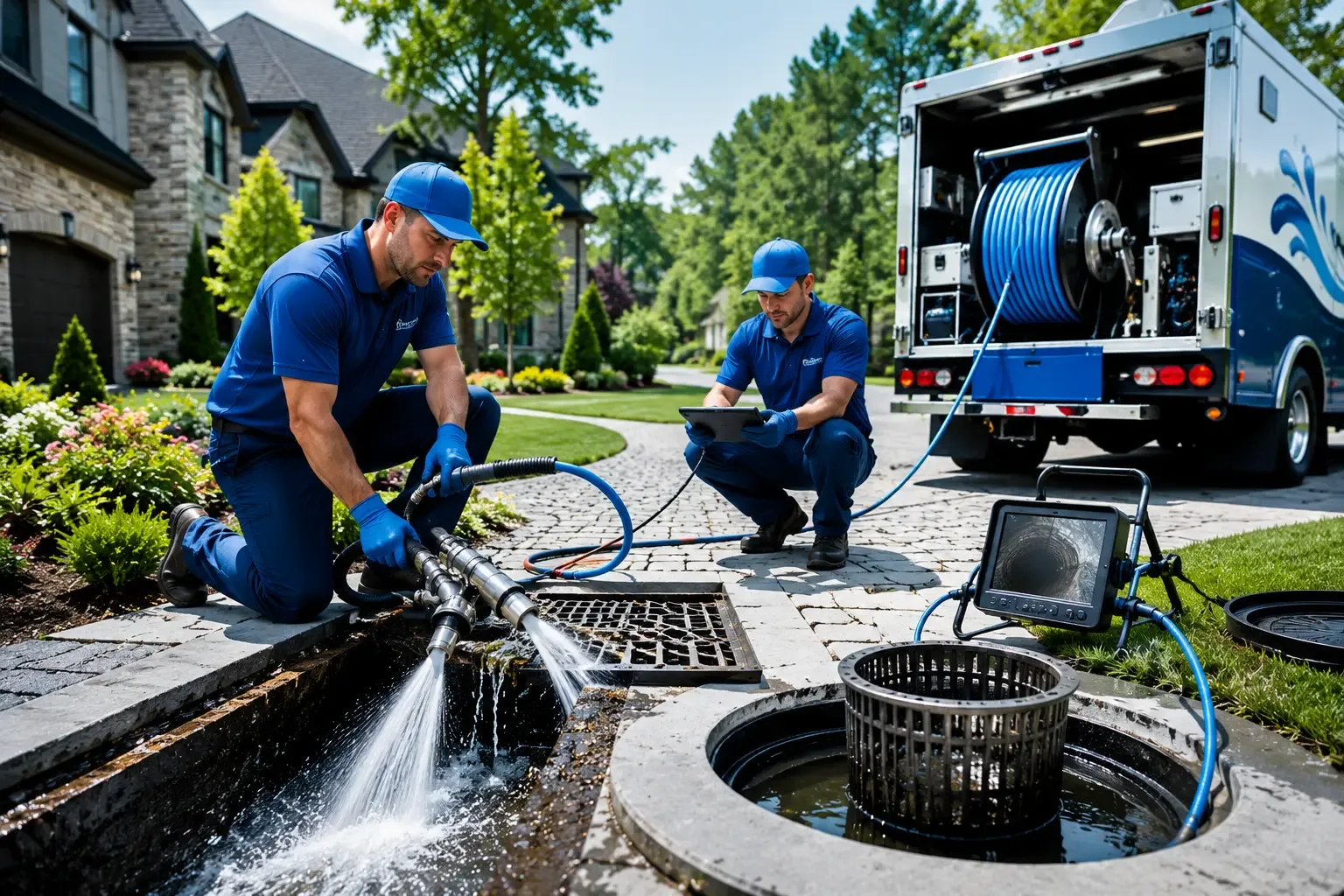 Local outdoor drain cleaning professionals in Herscher, IL